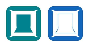 Unique Back Stand Vector Icon
