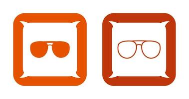 Unique Glasses Vector Icon