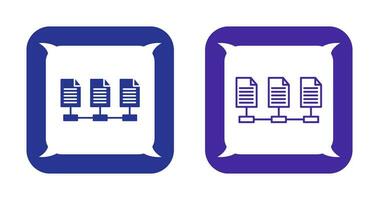 Network Files Vector Icon