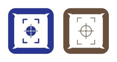 Unique Focus Vertical Vector Icon