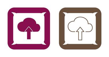 Upload to Cloud Vector Icon