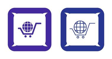 Global Shopping Vector Icon