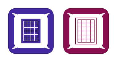 Table of Rates Vector Icon