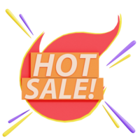 Discount Sale Text 3D Icon png