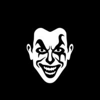 Clown, Minimalist and Simple Silhouette - Vector illustration