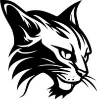 Wildcat, Minimalist and Simple Silhouette - Vector illustration