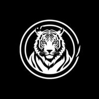 tigre, minimalista y sencillo silueta - vector ilustración