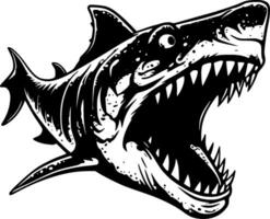 Shark - High Quality Vector Logo - Vector illustration ideal for T-shirt graphic