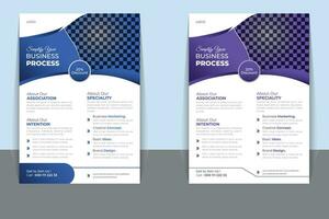 Corporate Business Flayer Template. vector