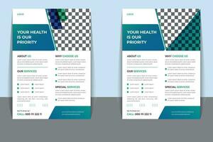 Corporate Business Flayer Template. vector