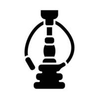 Hookah Vector Glyph Icon For Personal And Commercial Use.