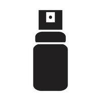 Pepper Spray Vector Glyph Icon For Personal And Commercial Use.