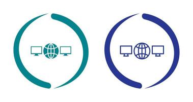 Unique Networks Vector Icon