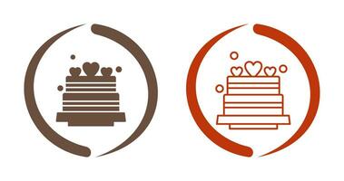 Wedding Cake Vector Icon