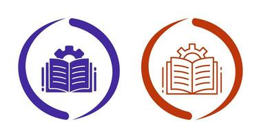Open Book Vector Icon