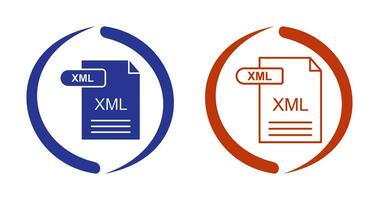 XML Vector Icon