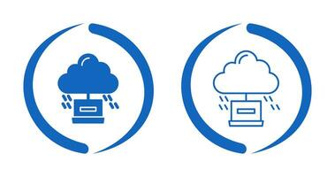 Cloud Computing Vector Icon