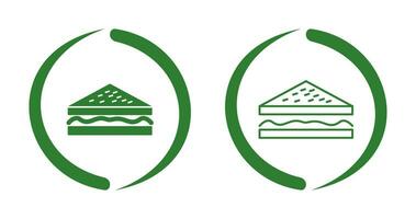 Unique Sandwich Vector Icon