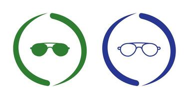 icono de vector de gafas de sol