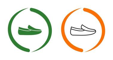 Men's Loafers Vector Icon