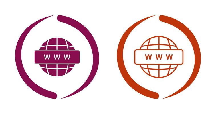 World Wide Web Vector Icon