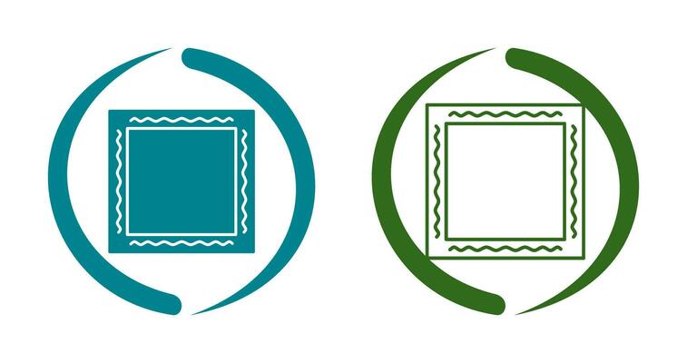 Unique Frame Vector Icon