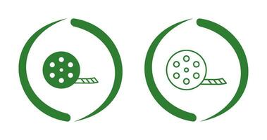 Unique Film Reel Vector Icon