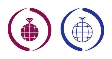 Global Signals Vector Icon