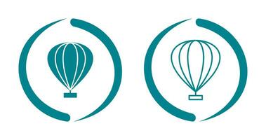 Hot Air Balloon Vector Icon