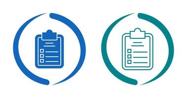 Diagnosis Vector Icon