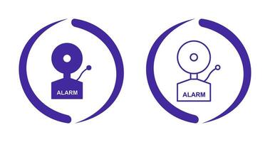 icono de vector de alarmas