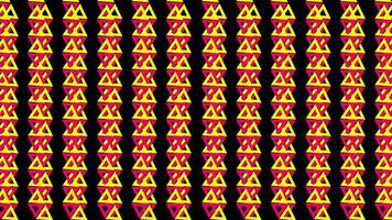 triangle shape background.Background of Geometric Shapes video