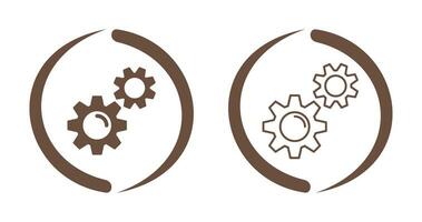 Gears Vector Icon