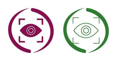Eye Scan Vector Icon