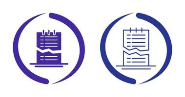 Corrupted List Vector Icon