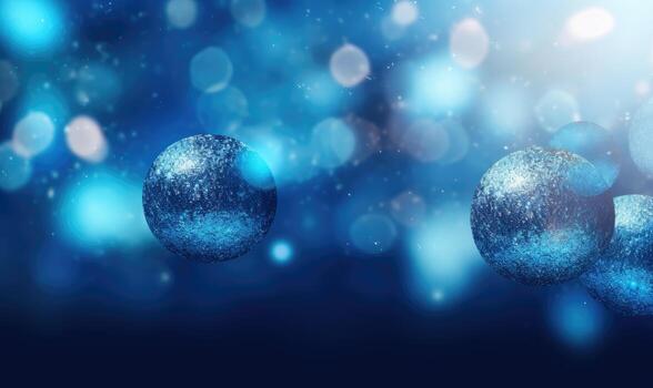 gotas de agua en azul superficie. Rocío en metal fondo de pantalla. para bandera, tarjeta postal, libro ilustración. creado con generativo ai herramientas foto