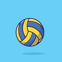 vóleibol dibujos animados vector ilustración deporte equipo concepto icono aislado