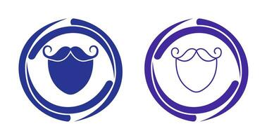 Beard and Moustache Vector Icon