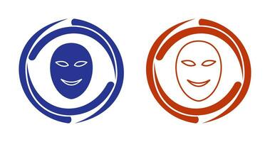 Ancient Face Mask Vector Icon