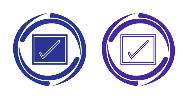 Checkbox Vector Icon