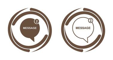 Message Bubbles Vector Icon