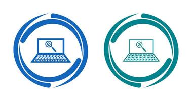 Unique Find on Internet Vector Icon