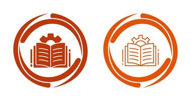 Open Book Vector Icon