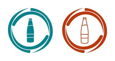 Beer Bottle Vector Icon