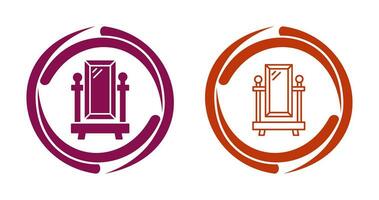 Floor Mirror Vector Icon