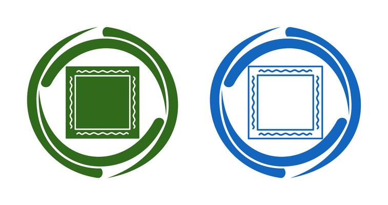 Unique Frame Vector Icon