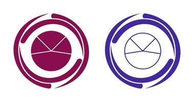 Pie Chart Analysis Vector Icon