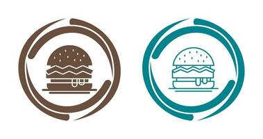 Hamburger Vector Icon