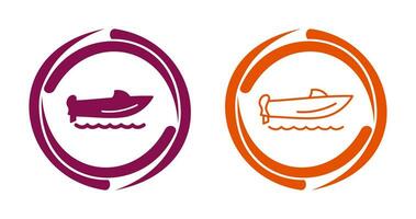 Speed Boat Vector Icon