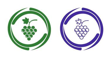 Grapes Vector Icon